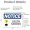 Signmission Decon Shower (Right Arrow) Sign With Symbol, 7 in W x Rectangle, Vinyl Decal OS-2PACK-NS-D-57-L-10954 - alternate 3